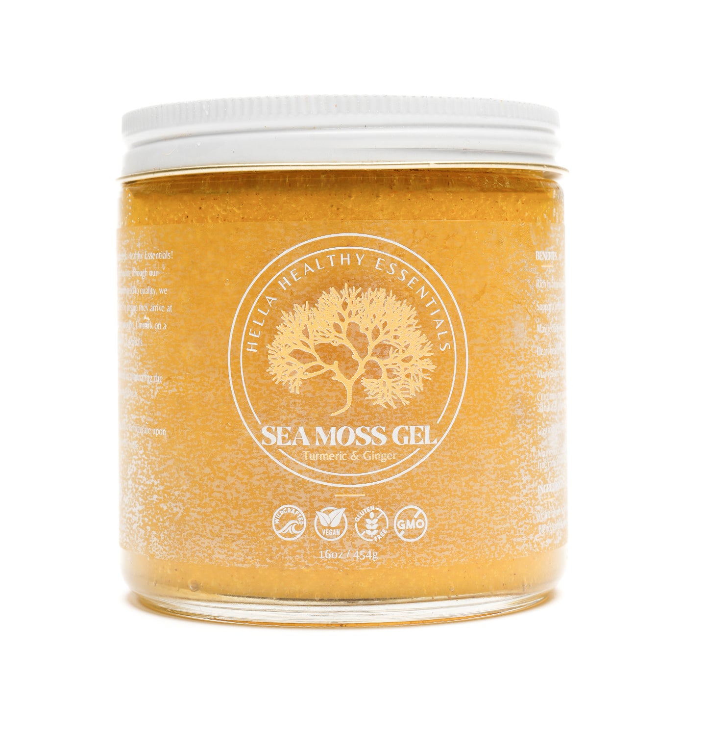 Turmeric & Ginger Sea Moss Gel